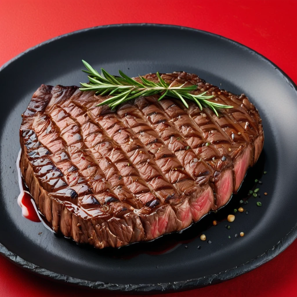 (steak showcase) <lora:32_steak_showcase:1.1>
Red background,
high quality, professional, highres, amazing, dramatic,
(Quiet suburban street and sunset:0.5),