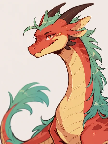 score_9, score_8_up, score_7_up, score_6_up, <lora:3mpr3ss3XLP:0.8> 3mpr3ss3, dragon, feral, solo