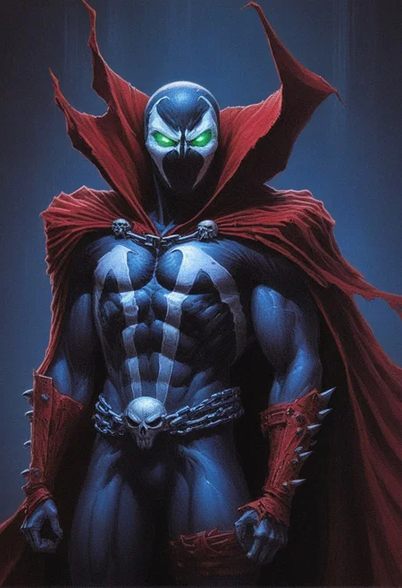 DnD_Grainyboyz, grainy, noise, Dark cyberpunk artwork, Extremely hyper realistic detailed Spawn,