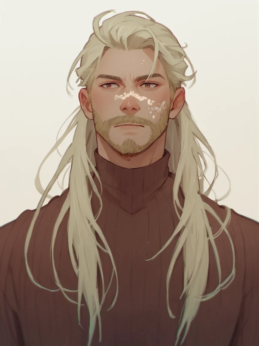 score_9, score_8_up, score_7_up, score_6_up, score_5_up, score_4_up, 1boy, <lora:ju1ch3XLP:1> ju1ch3, long hair, facial hair,