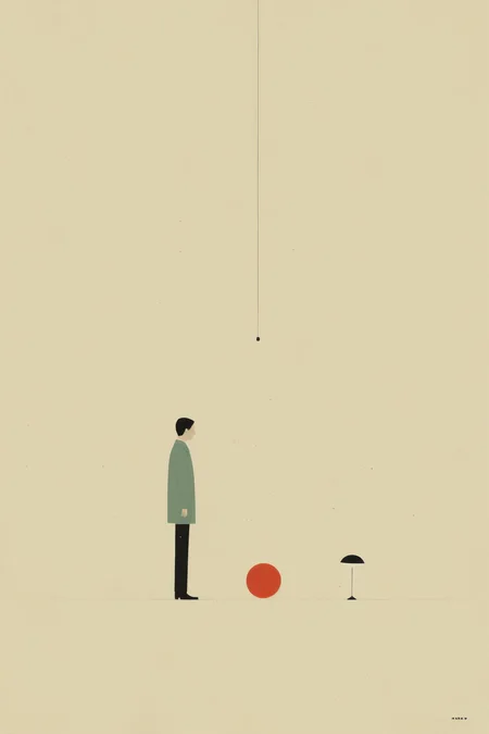 <lora:Alessandro Gottardo style:1>Alessandro Gottardo style - minimalist album cover weekend musical