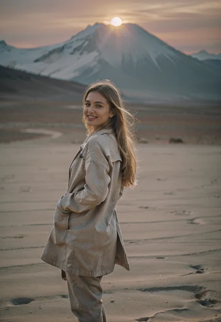 [ng_deepnegative_v1_75t:0.95] (smiling, cheerful, colorful:1.3) Girls-Next-Door_Michelle (Photograph of a slick 35 year old Thai woman named ((Bitsi Arsanukayev)) with natural blonde hair styled in boy cut wearing butterfly clip and coat with sweatpants and high heels Dancing like a robot in Valle de la Luna, Chile, Moon-like landscapes with salt flats, dunes, and unusual rock formations.:1.2)
(cosmos:1.7)
<lora:skin_slider_v2_1_FACE:0.7><lora:epiCRealismHelper:1.5>
kkw-ph1 Style-DA <lora:weight_slider_v2:0.1>
<lora:IGInfluencerV1:0.4> <lora:HD Horizon v1_0:0.6> <lora:SDXLrender_v2.0:0.6> <lora:Background Detail Enhanced_Si_v3.0:0.8> <lora:add_detail:-0.5> OverallDetail <lora:detailSliderALT:0.5> <lora:Mild detail adjusterV10:0.4> <lora:J_origami:0.45> J_origami <lora:PA7_Photo:0.2> PA7_Photo <lora:epi_noiseoffset2:0.05><lora:difConsistency_photo:0.2> <lora:photorealistic02:1> <lora:FilmVelvia3:0.5> 0001SRGoodPictureV3 <lora:detail_slider_v4:1>