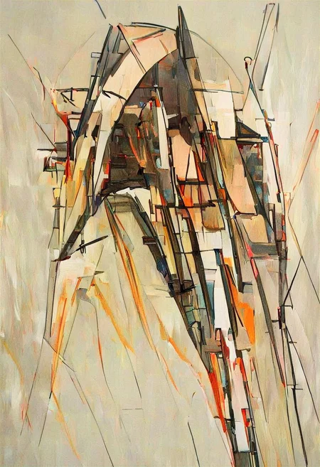 (Silhouette of a house on the cliff beside coast, flat painting background:1.5),
(abstract painting, impressionism, watercolor, oil painting brushstrokes, oil painting texture:1.3),
(brutalist architecture, BRIGHT green AND DARK BROWN color palette, curve LINE, circle, ellipse, core), AK, abstract, deconstruction, geometry, geometric composition,paint painting,harmonious colors, black frame,rectangle, tilt, flat painting, framex, horizontal, Constructivism, Fauvism,