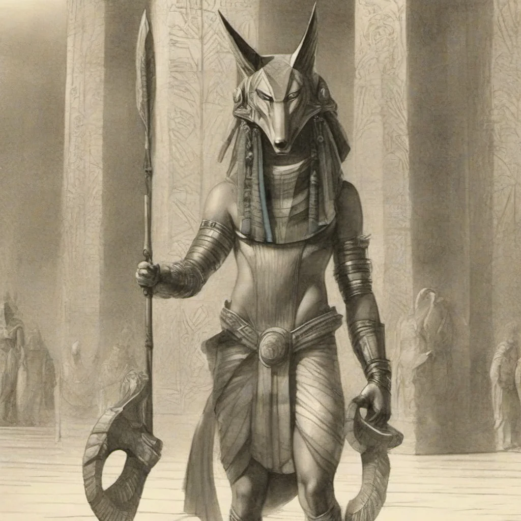 deatiled drawing of a female   <lora:stargateJackal-SDXL:1.0> stargateJackal in a eqyptian temple