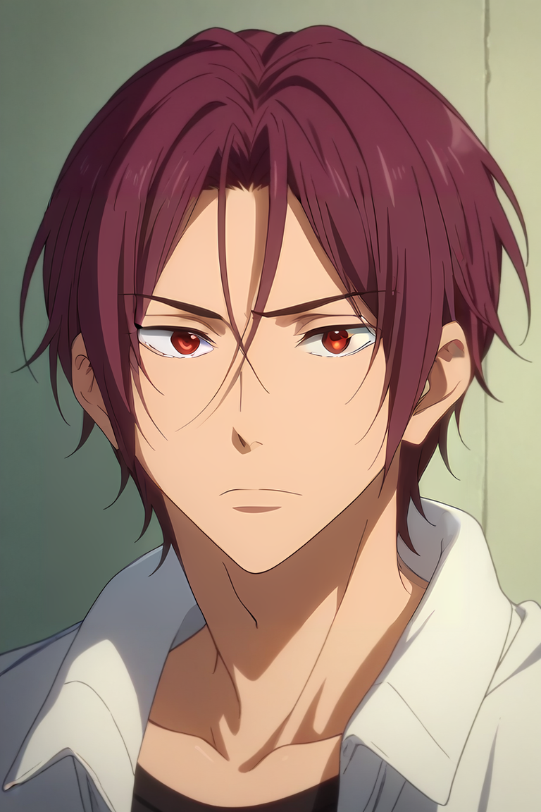 score_9, score_8_up, score_7_up, source_anime, anime screencap, , official style, looking at viewer, upper body, , 1boy, solo, male focus, <lora:rin_matsuoka_pony:1>, rin_matsuoka, , , Narnia: A land of talking animals and magical creatures, ruled by Aslan the lion, , <lora:sdxl_lightning_8step_lora:1>