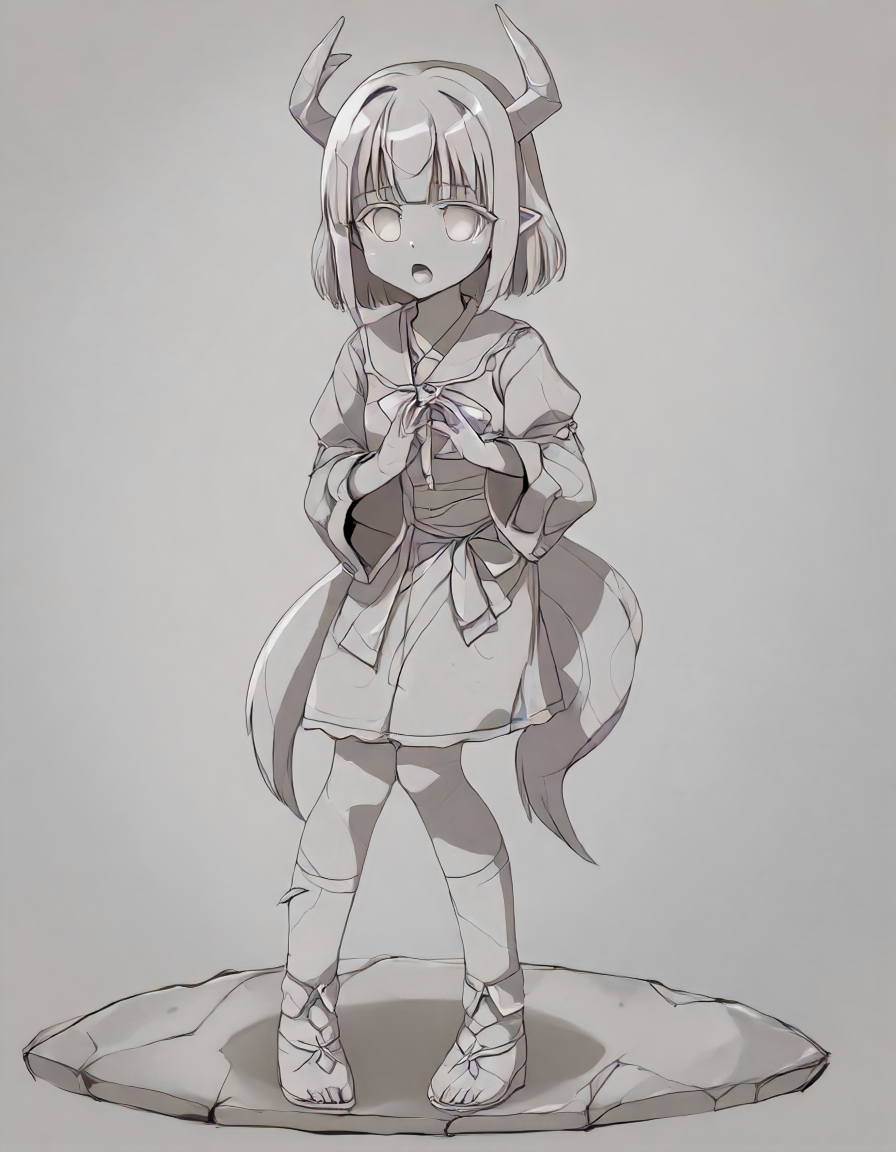 <lora:petrification_XL_pony_v1:1.7>petrification,1girl, stone,futanari,, BREAK score_9, score_8_up, score_7_up, BREAK source_anime, rating_explicit, best quality, masterpiece, uncensored,<lora:sdxl_lightning_4step_lora:1>(clear eyes:1.2),clear art,zPDXLpg