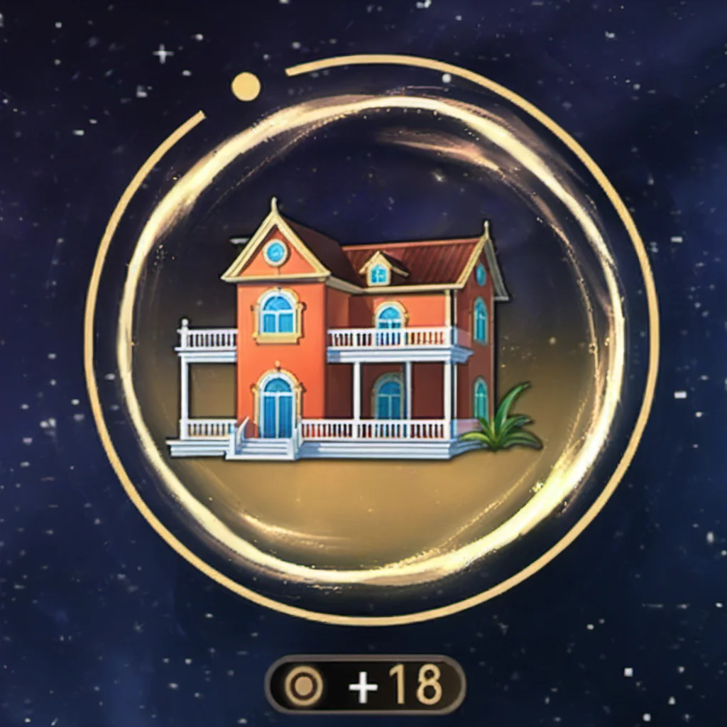 star rail icon, a villa, <lora:starrailicon:0.8>