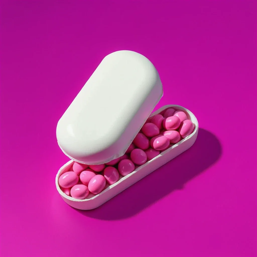 (pill showcase) <lora:37_pill_showcase:1.1>
Magenta background,
high quality, professional, highres, amazing, dramatic,
(Local bakery and fresh bread aroma:0.5),