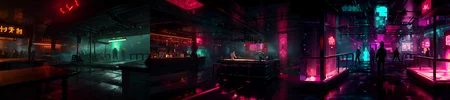highly insanely detailed, masterpiece, top quality, best quality, highres, 4k, 8k, RAW photo, (very aesthetic, beautiful and aesthetic), 
__lazy-wildcards/subject/env-bg-interior/cyberpunk_club/prompts__, 
<lora:Cyberpunk_Club:0.7>, 
(1girl:1.3), 1other, 
__lazy-wildcards/dataset/background__,âââ