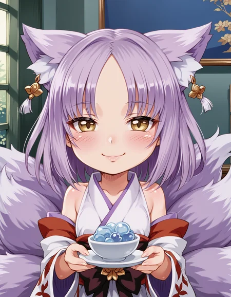 <lora:V5.1_retrain:1>
happy, apartment, from front, looking at viewer, portrait, chibi,
1girl, Inari, multiple tails, animal ears, <lora:mdastarou.pony:0.7> mdastarou