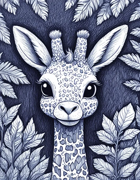 novuschroma42 style bunny giraffe ballpoint pen drawing <lora:novuschroma42 style_blue:1> <lora:sdxl_lightning_8step_lora:1>