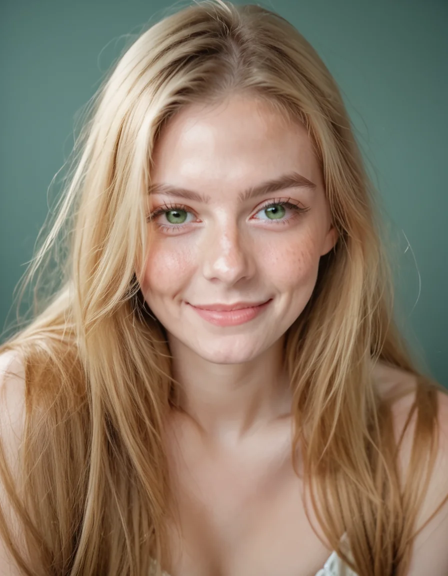 score_9, score_8_up, score_7_up,
a blonde woman, long hair, green eyes, seductive smile, looking at viewer, blush, realistic
<lora:wreal_consolidated:1>