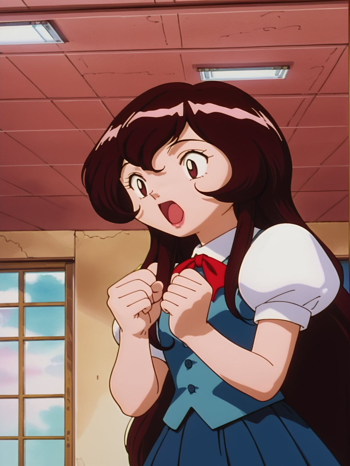 score_9, score_8_up, score_7_up, 1girl, solo, source_anime, anime_screencap, pkmGiselle, long hair, very long hair, big hair, puffy sleeves, short sleeves, <lora:pkmGiselle:1> surprised,