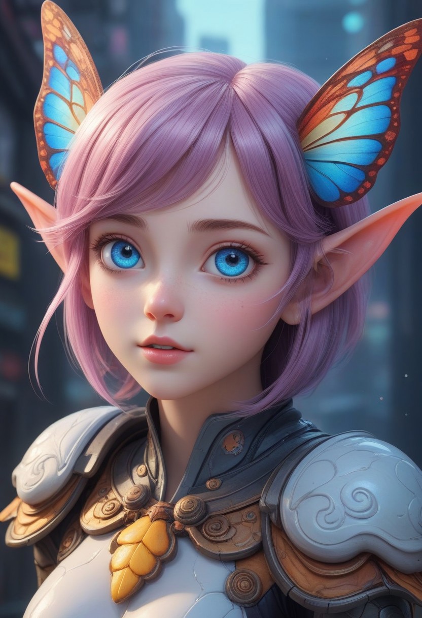 (1 apel, an apel on human form with big puffy blue eyes, super adorable and cuteness overload face:1.37), (the apple's mouth open wider, laughing out loud, has very intricate detailed multi colors candy skin textures, cute elf ears and butterfly wings:1.37), intricate detailed apple, daytime, (glitter on top, cloudy, clear sky as background:1.37), pink soft pastel color tone, dreamy ambiance, splash water, (original, unique, masterpiece, highest quality, ultra details:1.37), clear photo, Clear focus, incredible lifelike, surreal, awards winning photography, trending on artstation, out-of-this-world, highest resolution, 8k, ultra realistic, real life photo realistic, realism, immaculate micro details, colorful, rich colors, best colors, perfect composition, breathtaking, depth of field, intricate detailed background, perfect background, artistic style, cyberpunk elements, fantasy style,