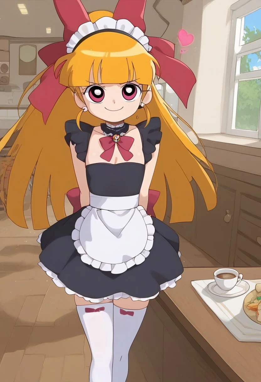 score_9, score_8_up, score_7_up, source_anime, (solo:1.9)
BREAK,
HDA_MasterpieceXL_v.1,
BREAK
1girl:momoko casual ,ppgzmomoko, hyperblossom, <lora:Momoko-40:1>,orange hair,small breasts
BREAK
inside, maid cafe, cups, Standing,
BREAK
, cleavage, apron, wrist cuffs, black maid,black skirt, maid headdress, enmaided, smug, White stockings, waitress slippers,pose sexy
BREAK
, hands behind back
BREAK
lust, hearts in the pupils, euphoria