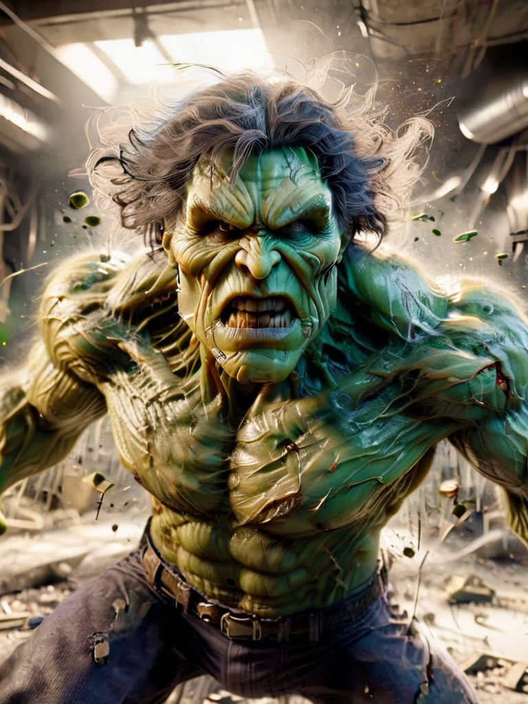 the incredible hulk, full body shot, made out of ral-wtchz <lora:ral-wtchz:1.1>