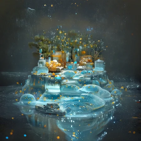 foodphoto, a bowl of fruit made out of slime, fruit in a bowl, fruit made of slime, fruit still life, bowl made of slime, table made of slime,
natural light, no bright spots,
((translucent slime)), ((transparent slime)), made of water, (bioluminescent slime), sl1m3, slime, slime-morph, ais-blmn, saturated colors, no creatures, no humans, no monsters, no pokemon, scenery only, scenery, ral-lava, watce