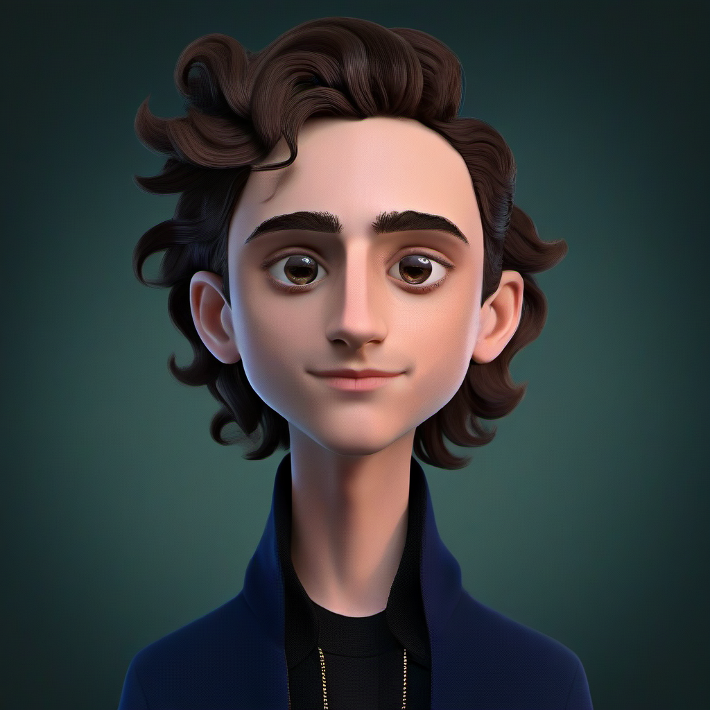 Timothée Chalamet portrait <lora:STYLIZARD_v1:1.2>