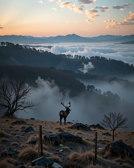 (_2 Advertising poster style:-0.250) (_1 analog film photo:1.0) (_1 breathtaking:1.0) (Landscape of a misty moor in a milky atmosphere where in the distance a majestic deer appears faintly:1).
<lora:Flux_DetailsArchitecture_epoch_5:0.25> <lora:Flux_FuturArchitecture_epoch_5:0.75> <lora:Flux_GustaveMoreau_epoch_5:1> <lora:flux_abyss:0.25> <lora:Flux_artis 28.11A:0.25> <lora:colouring_experiment_analogue_FLUX:0.5>, LOW KEY photography, dramatic lighting, deep shadows, rich contrast, moody atmosphere, intense emotions, cinematic feel, mysterious ambiance, emphasizing shape and form, creating depth, evoking drama, storytelling through shadows, professional technique, JAPANESE TRADITIONAL art style, delicate lines, subtle colors, intricate details, dynamic compositions, cultural heritage, adds elegance and sophistication.((award-winning, professional, highly detailed, high resolution, masterpiece):1.0).((faded film, desaturated, 35mm photo, grainy, vignette, vintage, Kodachrome, Lomography, stained, highly detailed, found footage):1.0).((Professional, modern, product-focused, commercial, eye-catching, highly detailed):-0.250)
