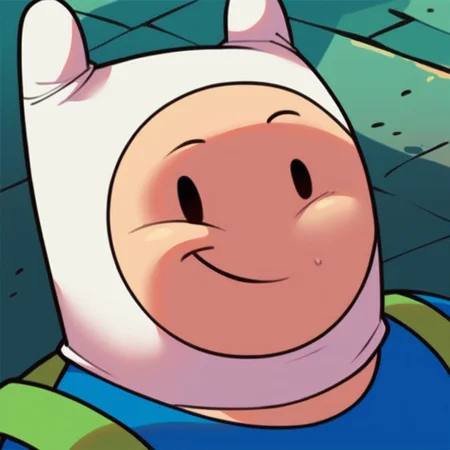 score_9, score_8_up, score_7_up,  <lora:f1nn4:1> f1nn4,1boy,finn the human,adventure time,solo,portrait,smile