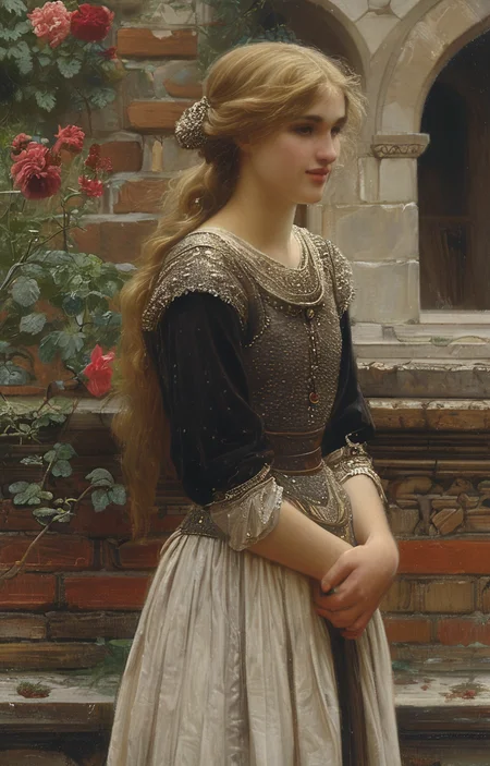 masterpiece,best quality,<lora:tbh201-sdxl:0.9>,illustration,style of Edmund Leighton
tech genius teenage girl