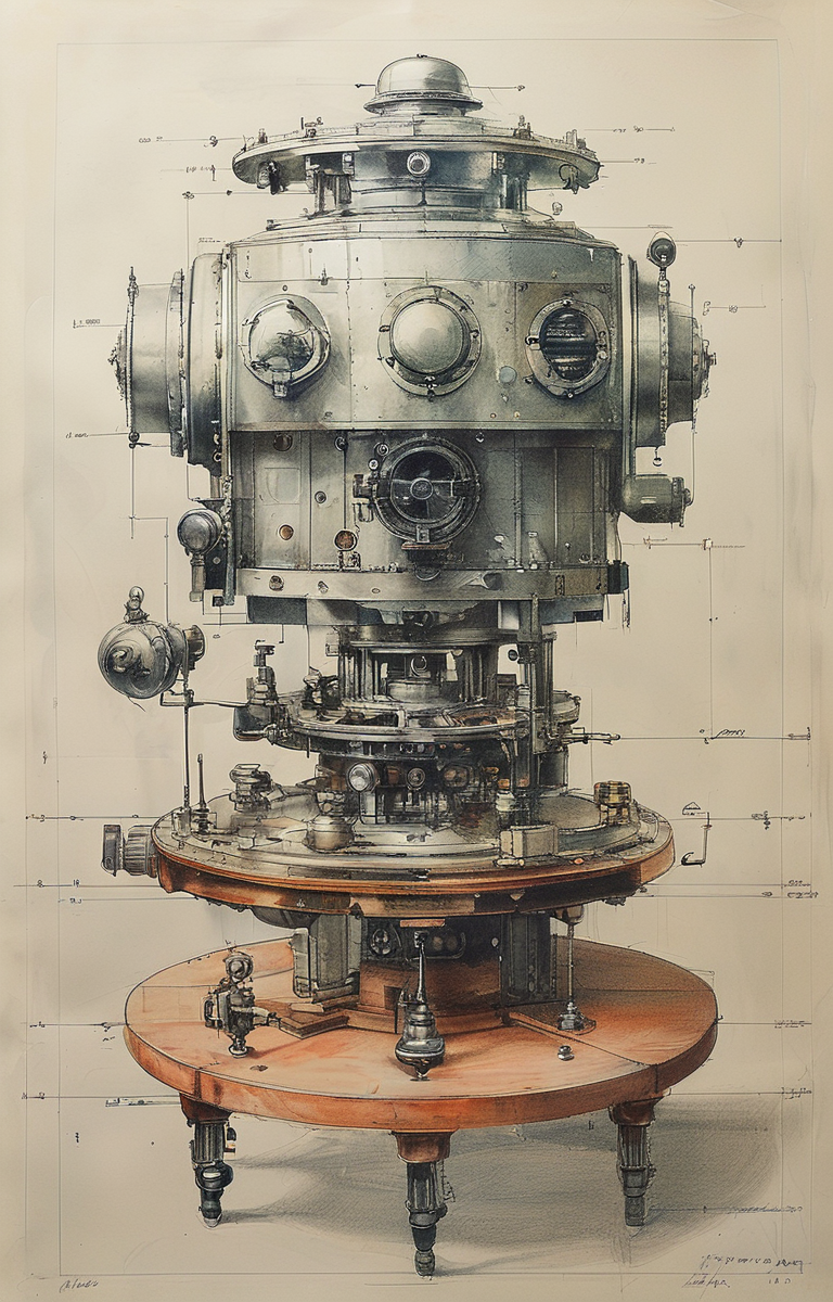 masterpiece,best quality,<lora:tbh249-sdxl:0.9>,illustration,Machine,drawings,