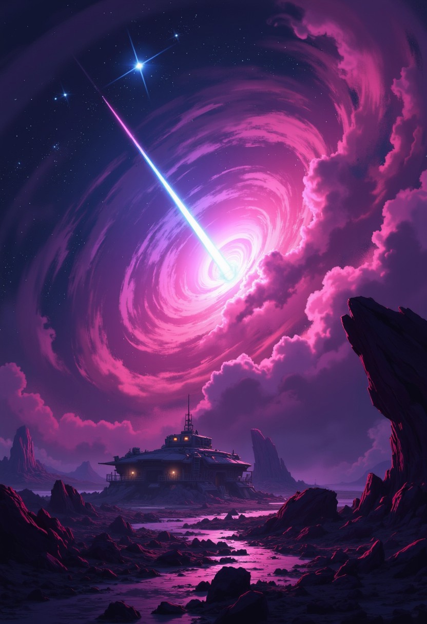 *Flow in the Name of Love*
*Channel_42*
This is a digital artwork in the style of ckgr
*Nebula* *Supernova* *Comet* *Flash* *Stars* *Travel* *Rest Area* *Docking* *AR15*