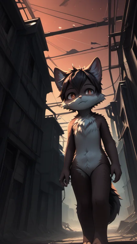 Doodle Art Style, ((atmospheric perspective angle)),(fear:1.5).,(SuperBolinha2 in a low-poly horror video game setting, silent hill \(series\)), abandoned place, <lora:SuperBolinha2_PonyXL-000017:1> , SuperBolinha2, naked, looking to the sides, male, solo, fear, run away, score_9, score_8_up, score_7_up, score_6_up, score_5_up, score_4_up, close up,, drawing, freeform, swirling patterns, doodle art style, post-apocalypse,