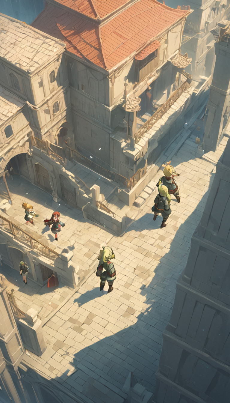 isometric style Cinematic scene, hero view, Tanya Degurechaff, Youjo Senki <lora:tanya_degurechaff_xl_v6:1>, action pose, detailed background, masterpiece, best quality, high quality, highres, absurdres  . vibrant, beautiful, crisp, detailed, ultra detailed, intricate