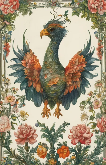 masterpiece,best quality,<lora:tbh266-sdxl:0.9>,illustration,style of Bestiary A bottle of perfume in garden