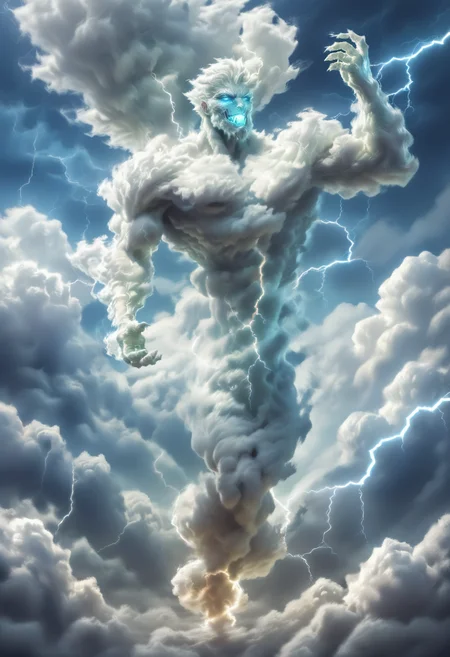 score_9, score_8_up, score_7_up, score_6_up, score_5_up, score_4_up <lora:PonyAirElementals:1> Air Elemental, high fantasy face, tornado, lightning, swirling air, transparent, ethereal, majestic, detailed digital art, expressive eyes,cloudy sky background, magical elements,