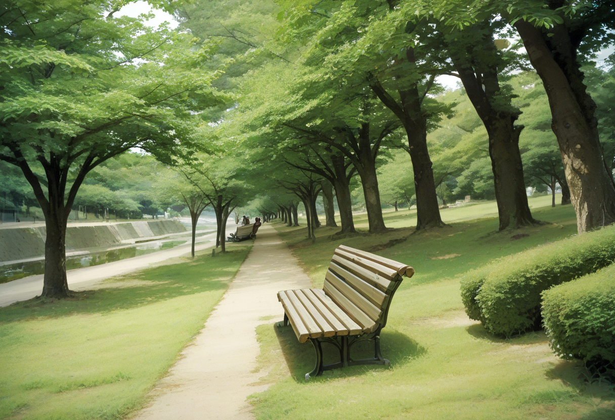 score_9, score_8_up, score_7_up, rating_safe, masterpiece, best quality, absurdres, unity 8k wallpaper, official art, official style, source_anime, uncensored, game cg, megami magazine,
syukugawa, bench, tree, scenery, outdoors, grass, traditional media, park, day, nature, park bench, realistic, photo (medium), photo background
<lora:syukugawa_PONY_V1:1>