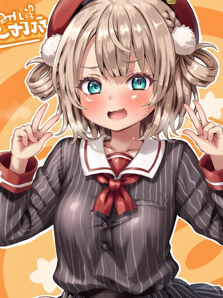 detailed background, shiny skin, rating safe,
<lora:atahuta.pony:1.0>,
atahuta, shigure, 
clothed girl, upper body,