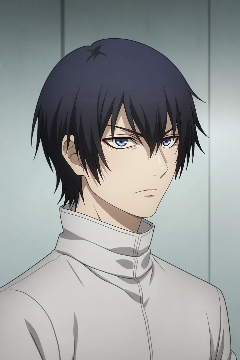 score_9, score_8_up, score_7_up, , rating_safe, intricate details, anime screencap, anime coloring, official style, , , 1boy, solo, male focus, <lora:ayato_kirishima_pony:0.76>, ayato_kirishima, black hair, blue eyes, hair between eyes, short hair, tokyo ghoul:re, , , , caps, <lora:sdxl_lightning_8step_lora:1>