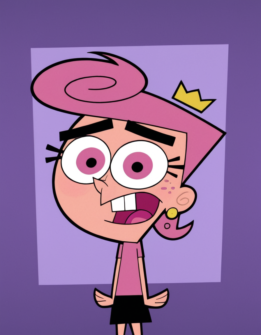 fairlyoddparents, 1girl, portrait