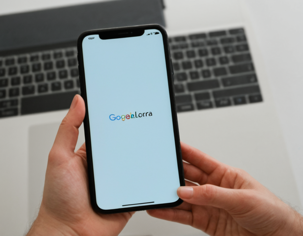 screenlora, man holding phone