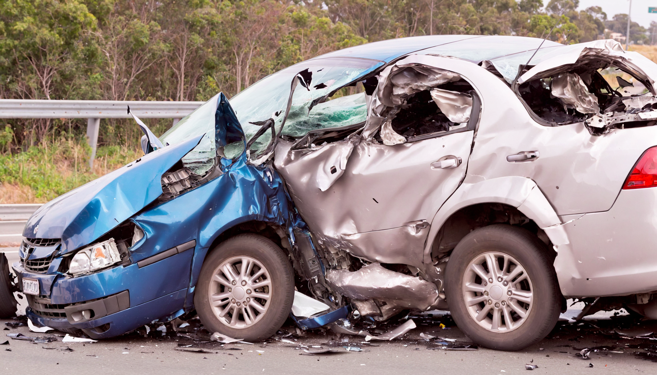 DTP, Car crash, side impact, <lora:DTP_2_:0.7>