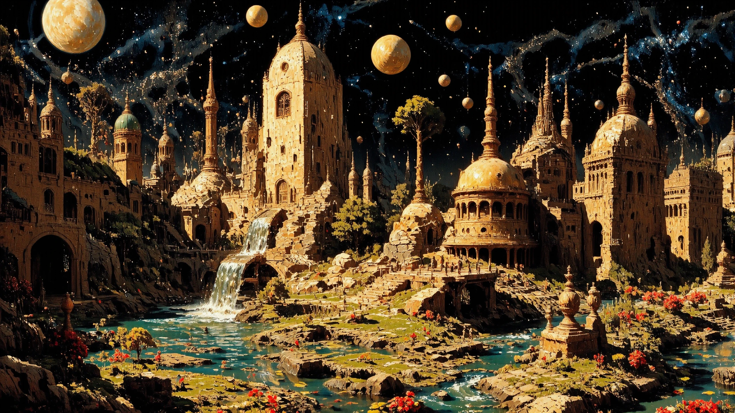 (waterpark) beautiful surreal space landscape, woman, intricate, very detailed, multilayer paint style, colorful, <lora:Hand v2:1> <lora:Anti-Blur:1> <lora:Insane Detail Slider:0.5>   <lora:Flux.1_Turbo_Detailer:0.6> <lora:flux-photo-transparent_Alpha_1.0:0.8> <lora:flux.1_lora_flyway_Epic-detail_v2:1> <lora:Painterly01b_CE_FLUX_AIT:0.8> pntrlyCE_style, <lora:VividlySurreal:0.8> <lora:PsykeV1:0.6>