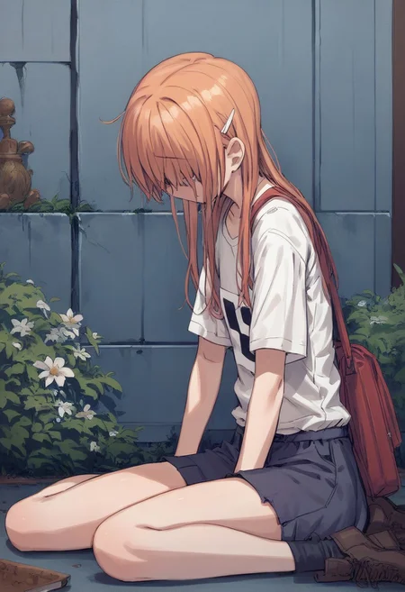 score_9, score_8_up, score_7_up
BREAK
1girl,solo, slumped, sitting, wariza