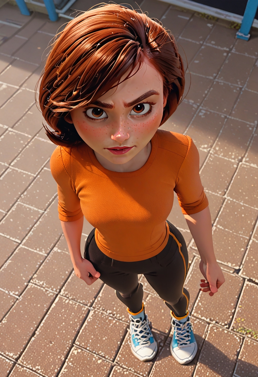 score_9, score_8_up, score_7_up, score_6, score_5, score_4, source_cartoon, realistic,((helen parr)) rating_safe, <lora:princess_rc_pony_v2:0.8> <lora:incase_style_v3-1_ponyxl_ilff:0.8> <lora:Liking_Masturbation-000014:0.8> 5h3m4strb8, from above,looking amazed,