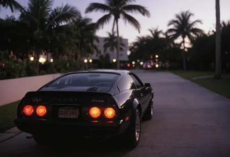 cinematic film still MiamiVice . shallow depth of field, vignette, highly detailed, high budget, bokeh, cinemascope, moody, epic, gorgeous, film grain, grainy