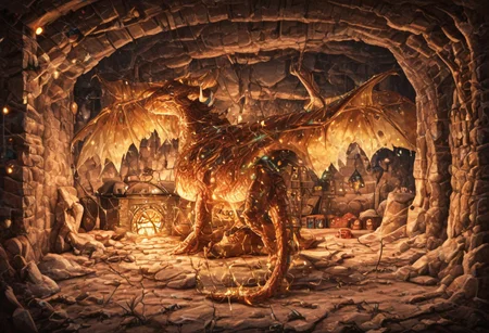 Dragon in Christmas cave, cave, festive cave, Christmas decorations, Christmas lights
(((Sparkling, Sparkly))) glowing dragon, christmas dragon, dragon wrapped in Christmas lights, glowing matrix, glowing Christmas lights, hyper realistic, photorealistic, HD, High detail, High detail eyes, high detail face, wings, glowing wings, light scales, glowing Christmas lights on wings, glowing light scales, tail, tail wrapped in Christmas lights, four legs,
BREAK
Snowy background