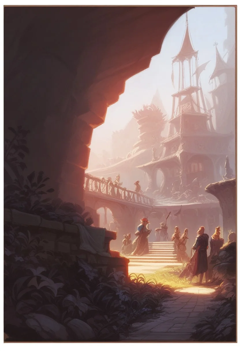 score_9, score_8_up, score_7_up
BREAK
d&d style, western cartoon, concept art
BREAK
party of adventurers preparing to battle, multiple people, heroic atmosphere, raw lighting, volumetric lighting, raytraced lighting, outdoors, fantasy, coast background, detailed background