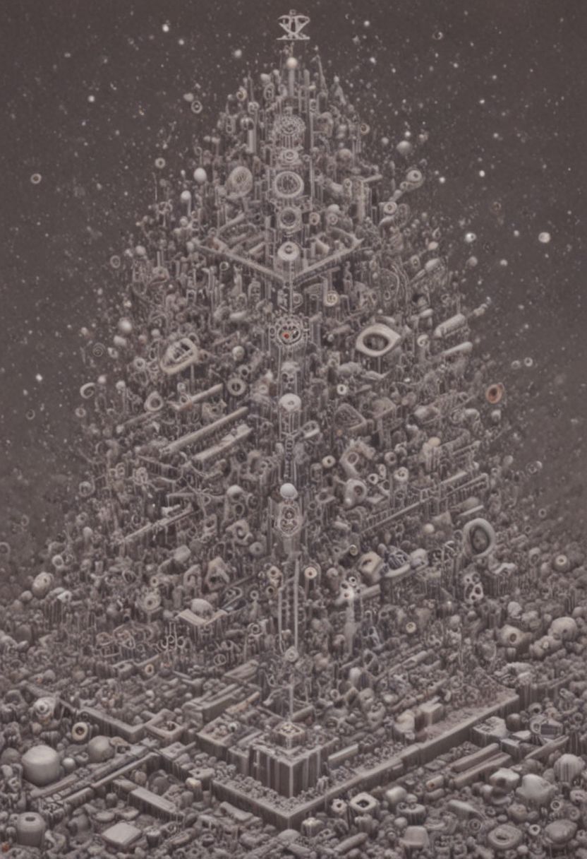 a drawing of Lunar Anubis, cat performing alchemy of etheral symbol quintessence, (one hand raised showing the eye of chemigram:1.1 eye of hamesh (with rays coming out of it), OverallDetail forging cluster astral keys.<lora:UFO_Alchemy_sdxl:1.0>, tetrahedal trees ((revelation of method,PStyl3 )<lora:Maximalist_Drawing_BW:0.2>), (map QuinnMora, HaroldFiskMeander background:1.4), framesmade of checkerboard layer, , no human, ((sigil of pyramid, sigil of great power, frames cube FancyTurning:1.5), (three planes) X Y Z in occult space