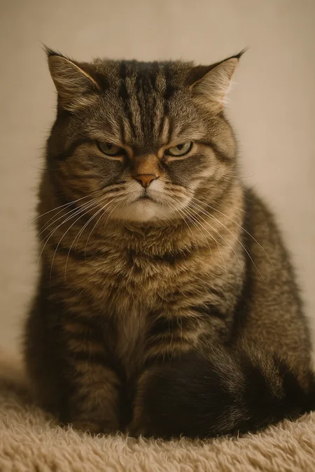Grumpy Cat Portrait