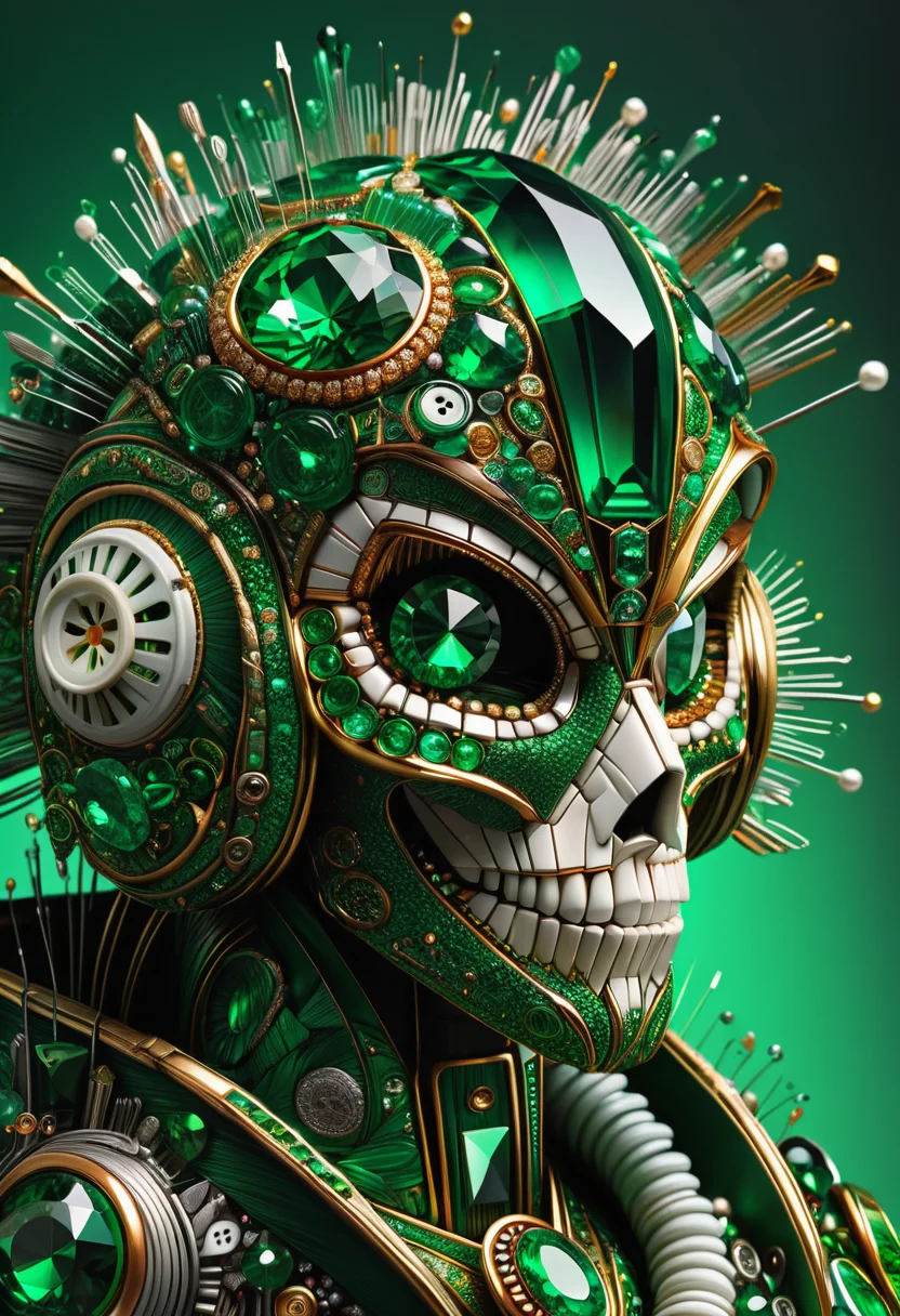 hyper detailed masterpiece, dynamic, awesome quality,DonMN33dl3P1ll0wXL emeraldgreen <lora:DonMN33dl3P1ll0wXL:1>