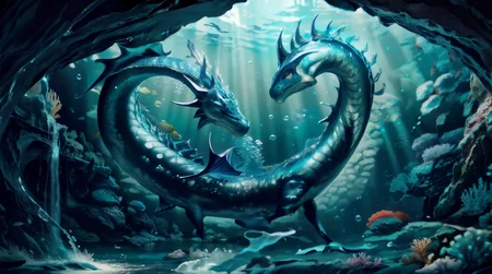 (masterpiece, best quality, fullscreen), [(full body:1.4)::0.8] portrait (photo of a fat underwater Organic water [magical being:creature:0.2]:1.5), <lora:EYES EyesGen:0.4> intricate iris, (liquid holo skin:1.5), (Alien:1.0), (Human body shape:1.2), (Bear head:1), (Bull Horns:1.2), <lora:EFFECT watercd-000010:0.3> (watercd:1.3), <lora:EFFECT water_concept-10:0.5> (fullwater:1.2), <lora:MONSTER SeaMonster-v1.0:0.3> (sea monster:1.3), (underwater landscape), (Flowing water flow:1.3), <lora:EFFECT WorldofWater:0.5> worldofwater, <lora:BACKGROUND Underwater_City_Wonderland.safetensors:0.3>, (Coral Sunlight Through Water lighting:1.2), , <lora:QUALITY ultrasharp-05:0.6> (ultrasharpdskstyle:1.3), (look at the viewer:1.3), <lora:EFFECT GlowingRunesAIv4-000005.safetensors:0.3> (GlowingRunes_green:1), <lora:SLIDER weight_slider_v2:0.5>, (Full body Shot, Shallow Focus Shot, Low Angle Shot:[1.2:0.5:0.1]), <lora:LIGHT epi_noiseoffset2:0.6>, <lora:QUALITY image enhancer medium_v1:0.1>, , heavily detailed, fantasy, haunting, fairytale, (asymmetric composition:1.6), (sharp focus), , <lora:BUILDING German_architecture_last:0.6>, (no humans), (embedding:VIEW_Style-DoF), ntricate, elegant, 8k, highly detailed, extremely beautiful, establishing shot, artistic, hyperrealistic, octane render render, cinematic lighting, dramatic lighting, masterpiece, light brazen, extremely detailed and beautiful face