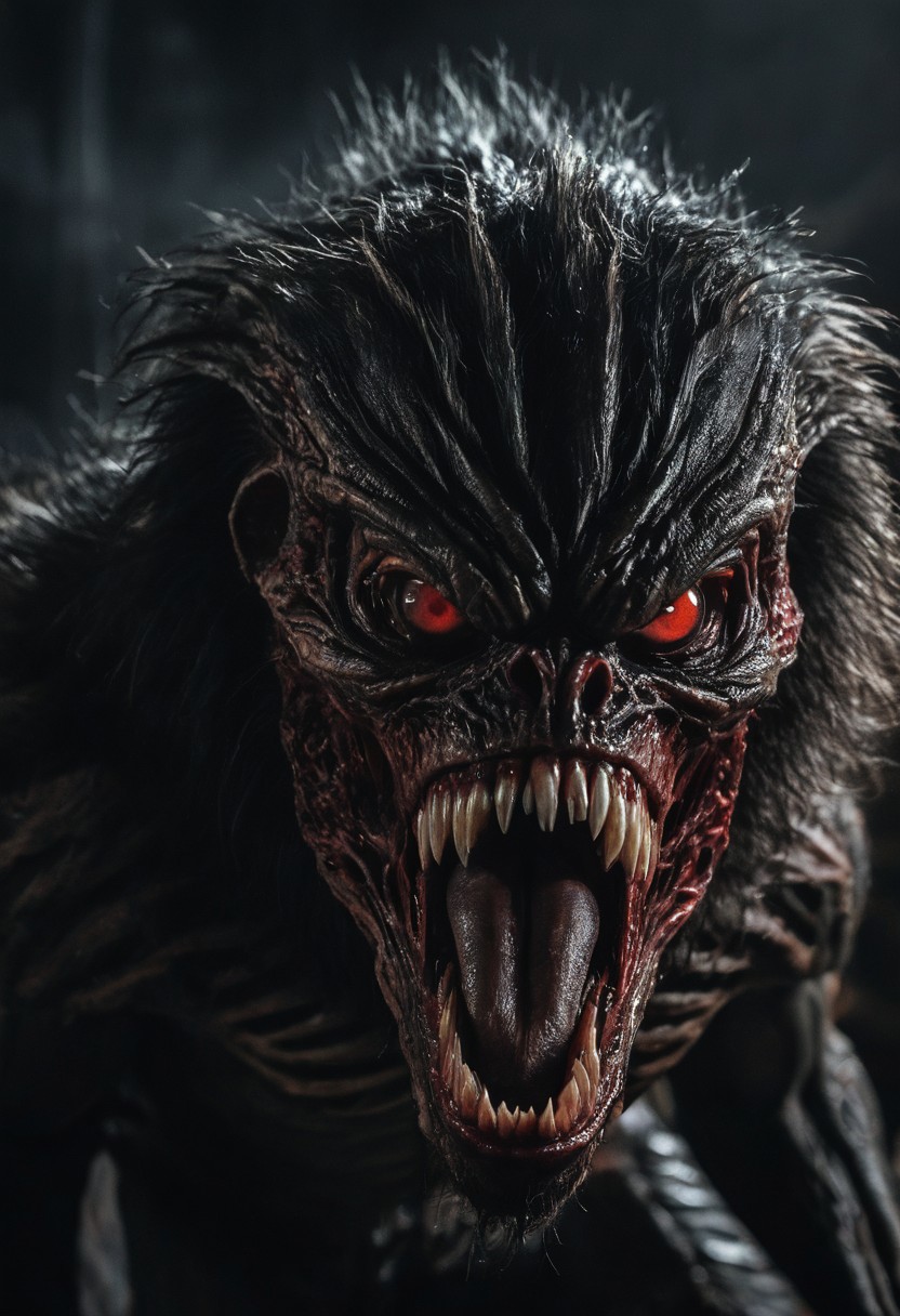 (film grain),ultrarealistic 4k,photoart_style,(The American Werewolf in London, Mutating into a Xenomorph, long fur, red eye, cinematic film photography by Gunther Von Hagens),realistic, Wide angle lens, high contrast, dark black tone,Cinematic Lighting, movie-level texture, hand-painted details, epic, meticulous,perfect composition, dynamic play of light, rich colors, epic shot, perfectly quality, natural textures,high detail, photoshadow, (natural colors, correct white balance, color correction, dehaze),(intricate detailed)