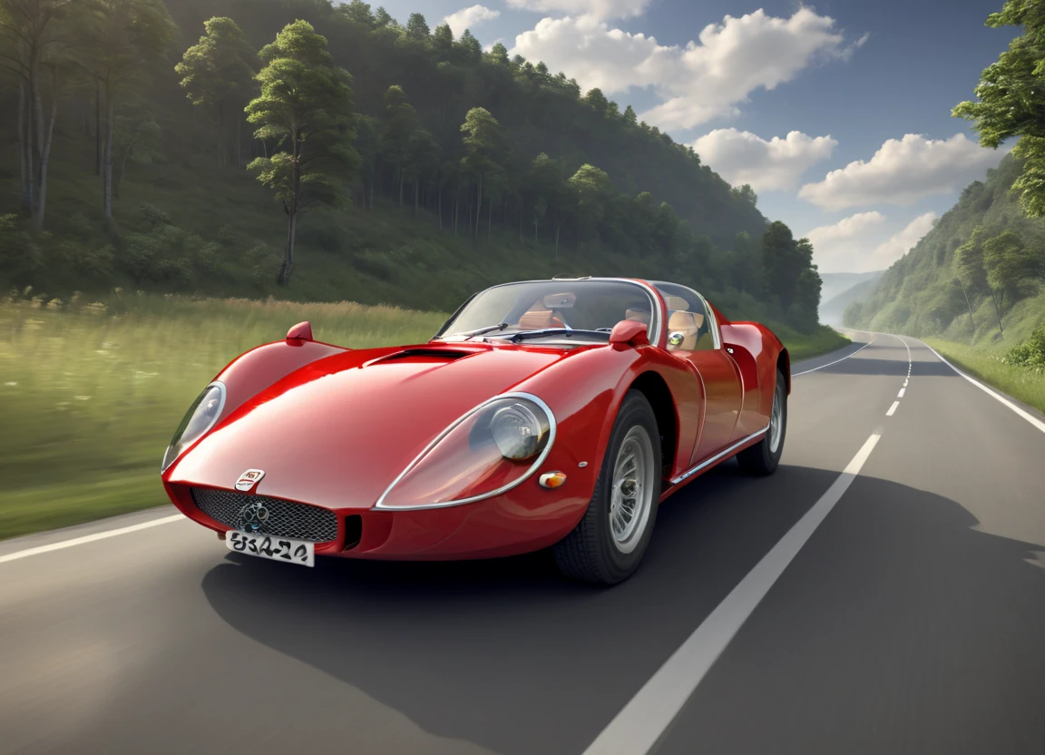 obc14 Car <lora:14_vehicle_obc14:1.0> on a road, 
outside, skillful,
nature at background, professional, realistic, high quality,
Humid and partly cloudy, <lora:general_vehicle:-0.20>