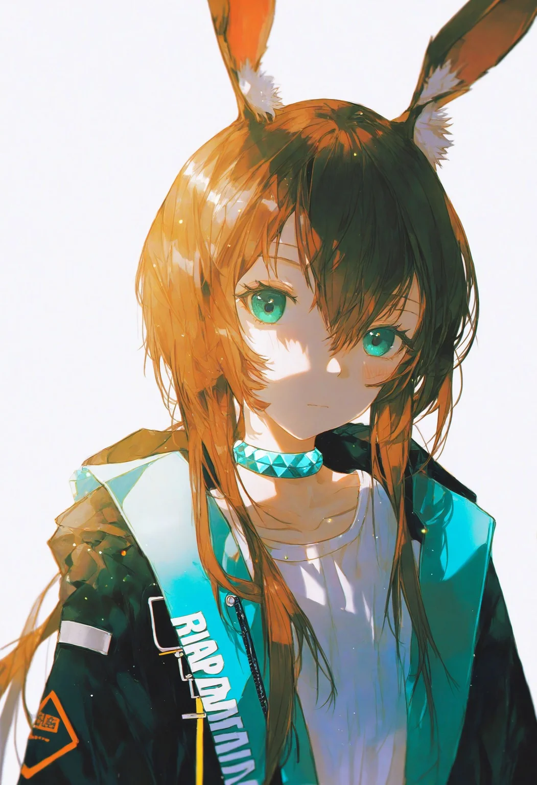 1girl, amiya \(arknights\),
john kafka, yogisya, z3zz4, dino \(dinoartforame\), ichika \(ichika87\),
shadow, light rays, close-up
arknights, animal ear fluff, animal ears, aqua eyes, aqua hoodie, brown hair, closed mouth, hair between eyes, hood, hoodie, light blush, long hair, looking at viewer, multicolored clothes, multicolored hoodie, rabbit ears, rabbit girl, shirt, simple background, solo, upper body, v, white background, white shirt, small mouth
sunlight, colorful, (best shadow:1.2100000000000002), golden hour lighting, (Depth of field:1.2100000000000002), beautiful detailed glow, collarbone, sunlight, expressionless, very awa hunter! \(project sekai\), light particles, sunbeam,
masterpiece, masterpiece, best quality, newest, highres, absurdres